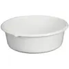 ALUMINIUM ET PLASTIQUE - Cuvette ronde Ø25x8cm 2.5l Gris moucheté