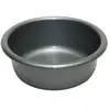 ALUMINIUM ET PLASTIQUE - Cuvette ronde Ø28cm 4l Silver