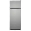 Réfrigérateur double porte corps gris & porte look inox FrigeluX RDP216XE 211 L