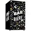 FrigeluX Bar à bière porte en verre BAB89NEG 88 Litres