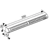 Kit entrée d'air EA 22 37dB autoréglable 11011546 Aldes Blanc
