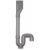 Neptune Siphon plastique M.A.L. - double entrée - sortie verticale - Regiplast