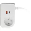 Zenitech - Bloc multiprise Gekko XS clipsable 2 USB A+C 20W 1.5m blanc