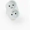 Zenitech - Multiprise 2 prises pour façade - Biplite - 2x16A - Blanc