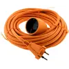 Inotech Prolongateur 16A HO5VV-F 2x 1,5 2P sans terre Orange 10m - Zenitech