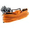 Zenitech - Prolongateur jardin 2x 1,5mm² - Orange 25m - Orange