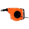 Enrouleur éléctrique mural ZENITECH 11m + 2m - câble HO5VVF - 3G1mm²