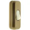 WEEKEND ZENITECH Interrupteur unipolaire luminescent - Or en