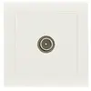 Zenitech Prise tv saillie, complet Besto, blanc