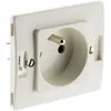 Prise 2 P+T 16A Venus composable - Blanc - Venus - Zenitech