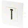 Zenitech - Prise téléphone 8 plots - Blanc - Venus