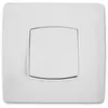 HBF Interrupteur Va & Vient borne auto vis+griffes Diwone Blanc