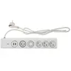 Bloc multiprise parafoudre 4 prises 16A + 2 USB - Thomson