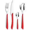Amefa Eclat - Coffret 24 couverts pour 6 personnes - 2214RDPA10C40 Rouge