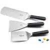 Non communiqué Sabatier trompette - pro flex - set 3 spatules barbecue