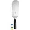 Sabatier Trompette - Large spatule courbé gris/noir - 22 cm OS