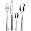 AMEFA Coffret ménagère 24 pièces Quadrille Premium - Couzon - Gris - Inox