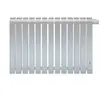 Radiateur chaleur douce - mythik - thermor horizontal 1000 w alu satiné