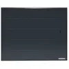 Thermor Radiateur chaleur douce ovation 3 horizontal gris ardoise 1000w