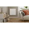 Radiateur électrique INGENIO 4 1250W horizontal intelligent blanc mat ...