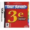 Logithéque TOUT SAVOIR 3E / JEU NINTENDO DS