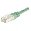 Dexlan - Cordon de raccordement - RJ-45 (M) pour RJ-45 (M) - 10 m - STP - CAT 6 - vert