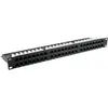 Panneau 19" equipe 48P 1U cat 6 utp