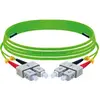 CUC Jarretière duplex 2.0 mm OM5 SC-UPC/SC-UPC vert - 10 m
