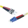 Jarretière optique duplex 2.0 mm mono OS2 9/125 LC-UPC/ST-UPC...