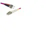 Cordon duplex om4 50 125 rose lszh lc st - 10m
