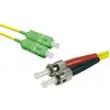 Cordon duplex os2 9 125 sc-apc st- 10m