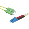 Inconnu Jarret. Opt. Duplex Mono. Os2 9/125 Sc-apc/lc-upc Jaune-10 M