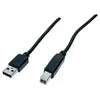 EXC exertis Connect - Câble USB - USB (M) pour USB type B (M) - USB 2.0 - 5 m - noir