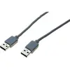 Hypertec ABI DIFFUSION Cordon USB 2,0 type A / A gris - 1,0 m