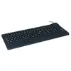 Clavier Avec Trackpad En Silicone Rigide Ãtanche Usb Noir