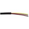 Dexlan Exertis Connect - Câble méplat rj noir rj 4C - rouleau de 100m (610401)