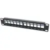Inconnu GENERIQUE Panneau de brassage 10 1U 12 ports UTP keystone