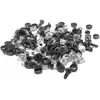 MCAD EKIVALAN Lot de 50 kits vis, rondelle, écrou-cage M6