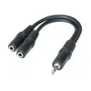 Doubleur stéréo Jack 3.5 mm - 0,15 m