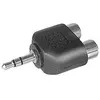 EXC ADAPTATEUR 2xRCAF>JACK3.5 MALE