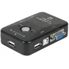 Mini kvm switch vga/usb 2 ports