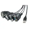 Inconnu Convertisseur usb - serie rs232 prolific - 4 ports db9