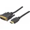 DACOMEX cable adaptateur - HDMI / DVI - 2 m