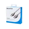 ABI DIFFUSION DACOMEX Rallonge USB 2,0 Type-A - Type A grise - 2 m