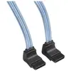 Amazon Câble SATA 2 coudes 50cm - Connecteur SATA 7 points coudé bas 90°