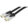 Dexlan CONNECT 1 m Câble HDMI Haute Vitesse avec Ethernet   Noir