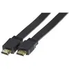 Amazon Cordon HDMI haute vitesse plat noir - 3 m