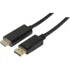 Hypertec Câble vidéo/audio - - DisplayPort 1.2 vers HDMI 1.4 - Ultra HD - Noir