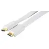 Amazon Cordon HDMI haute vitesse plat blanc - 1,8m