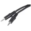 CUC Cordon Stéreo Jack 3.5 Mm Noir - 5 M